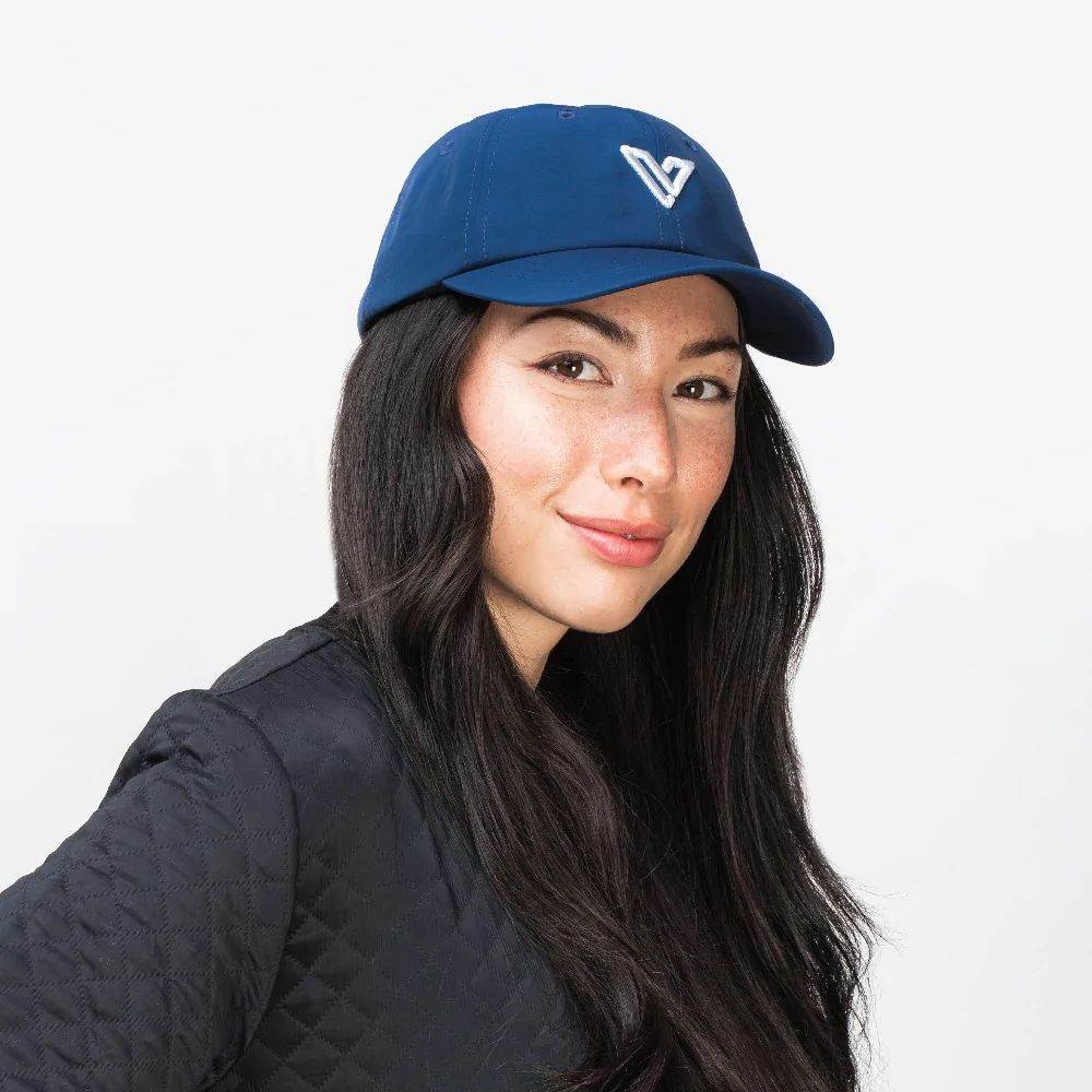 Vessi All Weather Women's Hats Navy | 973-XFUNZC