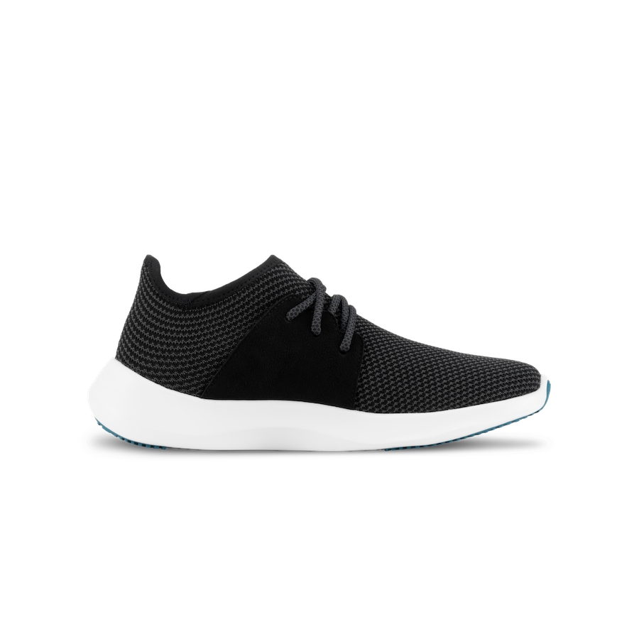 Vessi Everyday Classic Originals Men's Shoes Black | 825-WORNFS