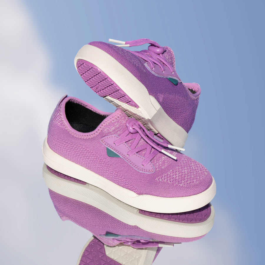 Vessi Weekend Limited Edition Kids' Sneaker Purple | 925-EKPHQR