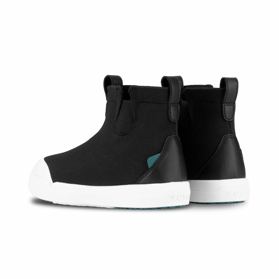 Vessi Weekend Originals Kids' Chelsea Boots Black | 139-SAFYXP