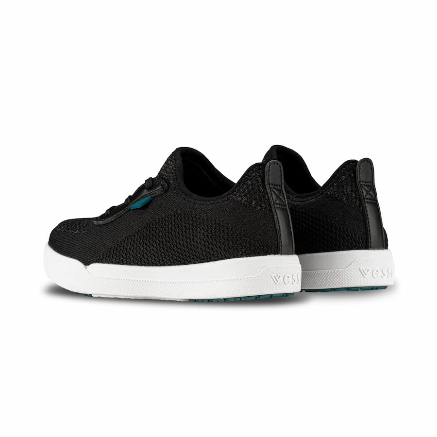 Vessi Weekend Originals Kids' Sneaker Black | 072-UIHTEY