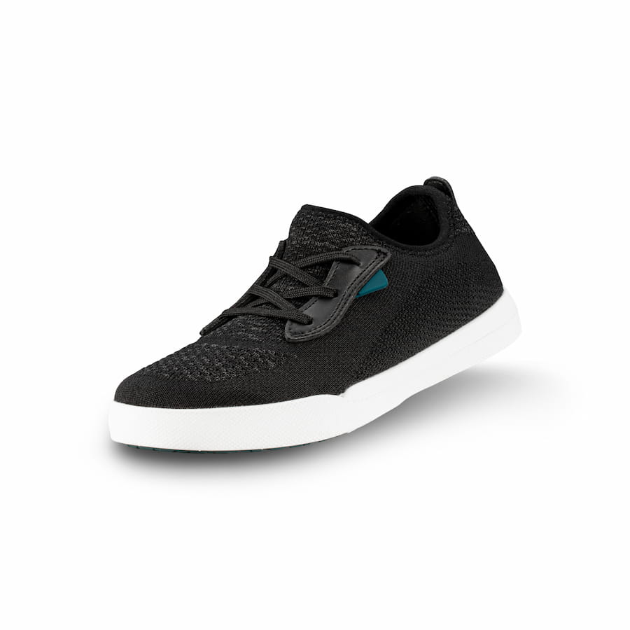 Vessi Weekend Originals Kids\' Sneaker Black | 072-UIHTEY