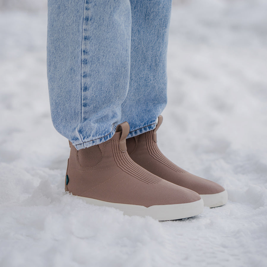 Vessi Weekend Originals Men's Chelsea Boots Brown | 582-ZBCEJD