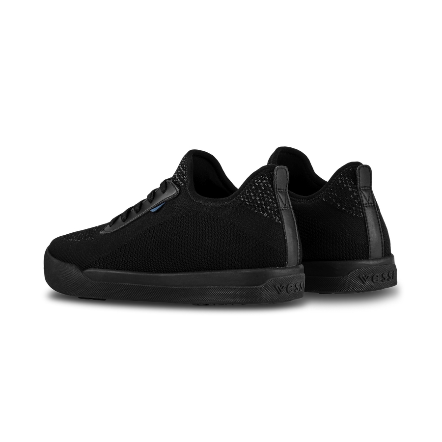 Vessi Weekend Originals Men's Sneaker Black | 346-AHCZNY