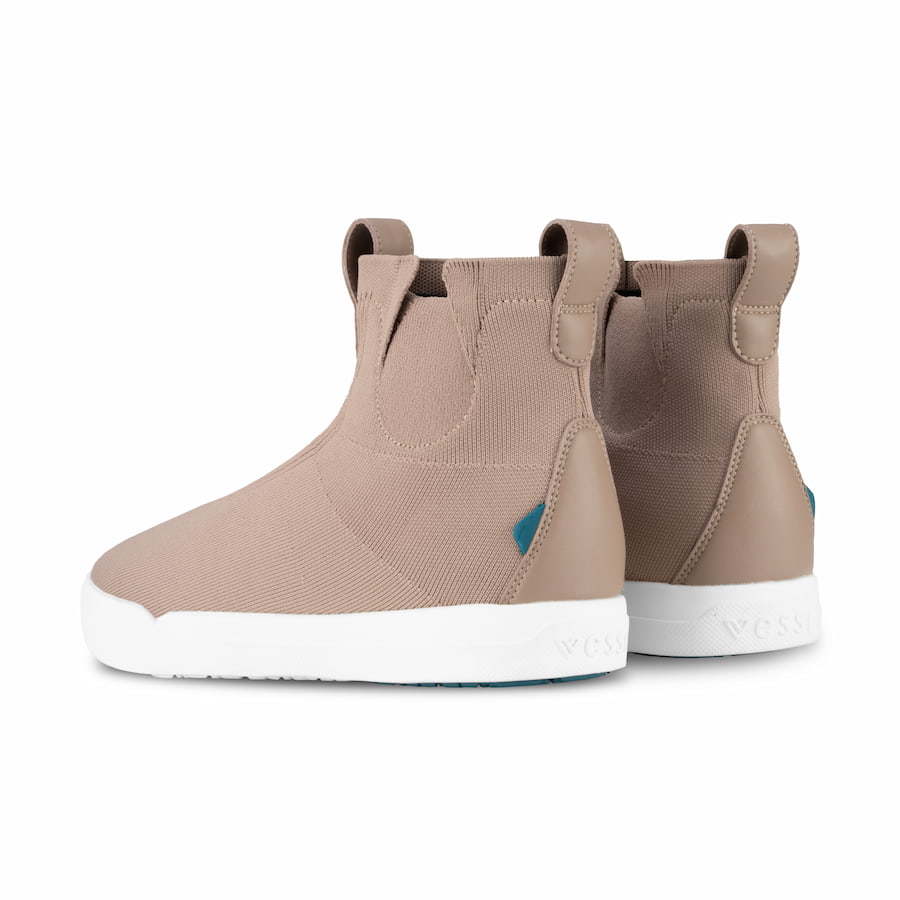 Vessi Weekend Originals Women's Chelsea Boots Brown | 605-WRLSEC