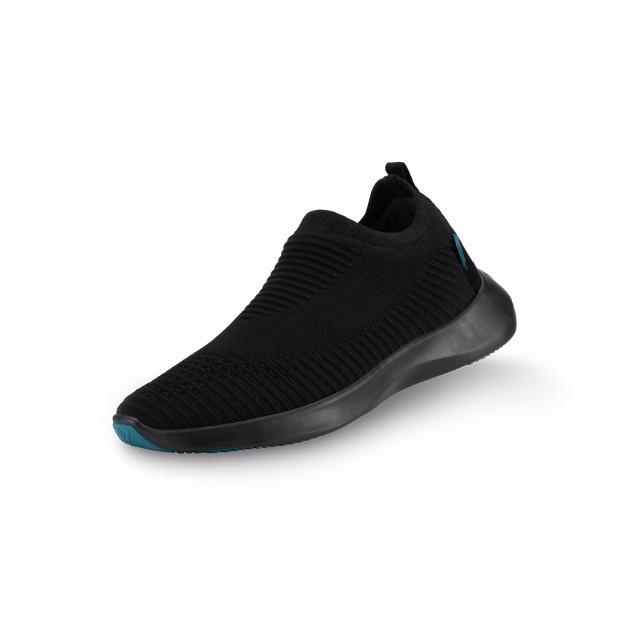 Vessi Everyday Move Originals Men's Slip On Shoes Black | 078-DKEQTJ