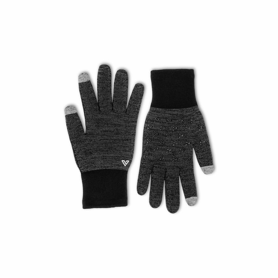 Vessi Waterproof Knit 2.0 Women's Gloves Black | 793-GFXQVW