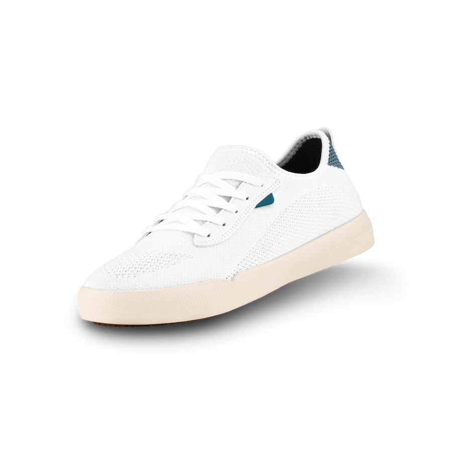 Vessi Weekend Limited Edition Men's Sneaker White Blue | 653-TLYMCJ