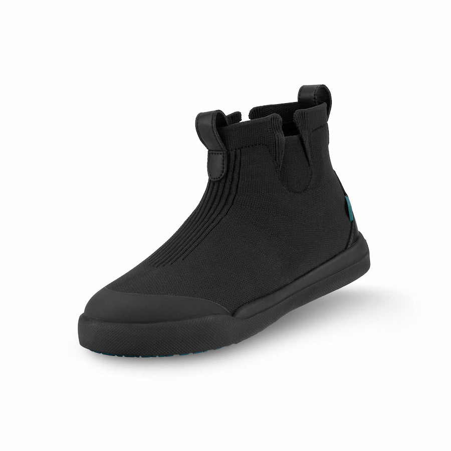 Vessi Weekend Originals Kids' Chelsea Boots Black | 814-BTSZXV